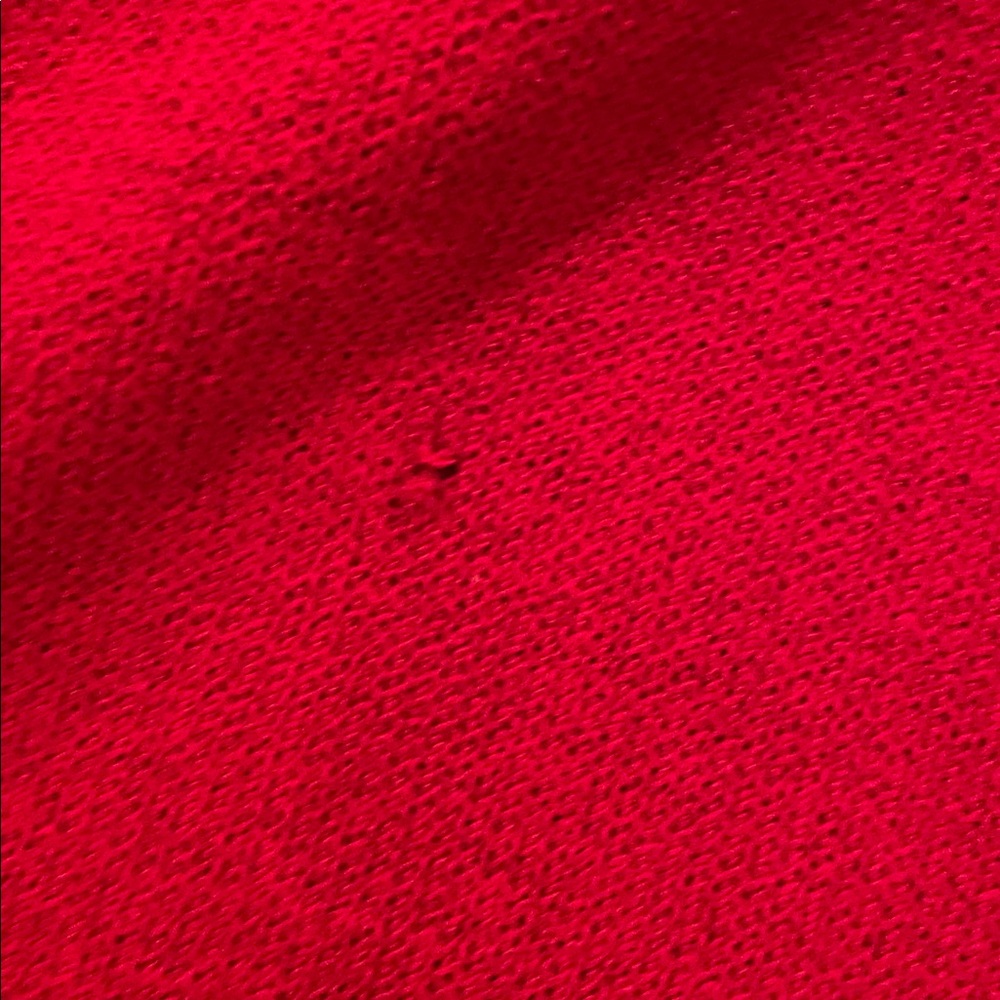 St John Vibrant Red Wide-Leg Pants - Picture 5 of 5